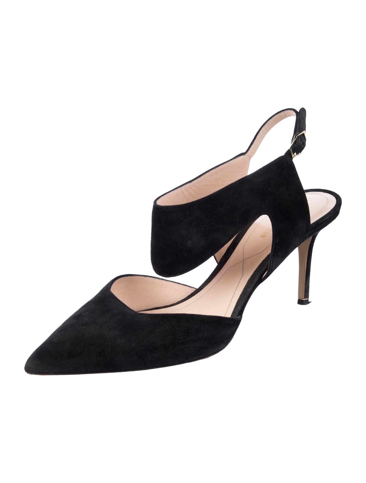 Nicholas Kirkwood Suede Slingback Pumps