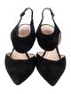 Nicholas Kirkwood Suede Slingback Pumps