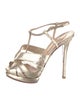 Nicholas Kirkwood Snakeskin T-Strap Pumps