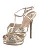 Nicholas Kirkwood Snakeskin T-Strap Pumps