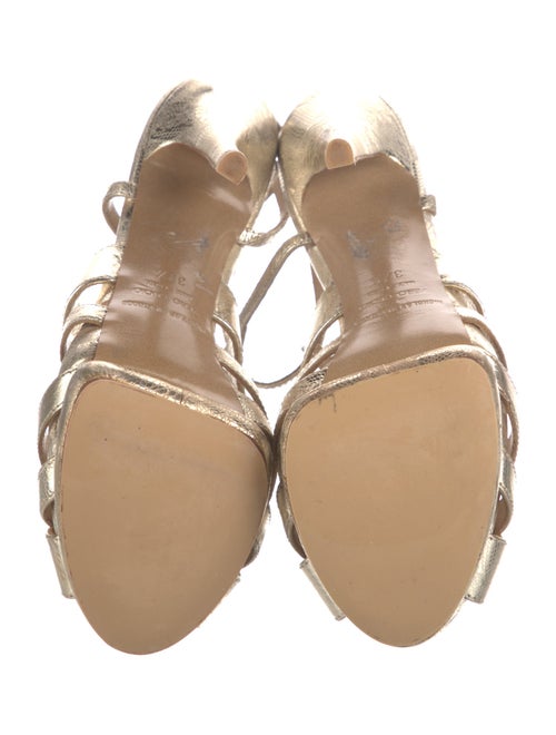 Nicholas Kirkwood Snakeskin T-Strap Pumps