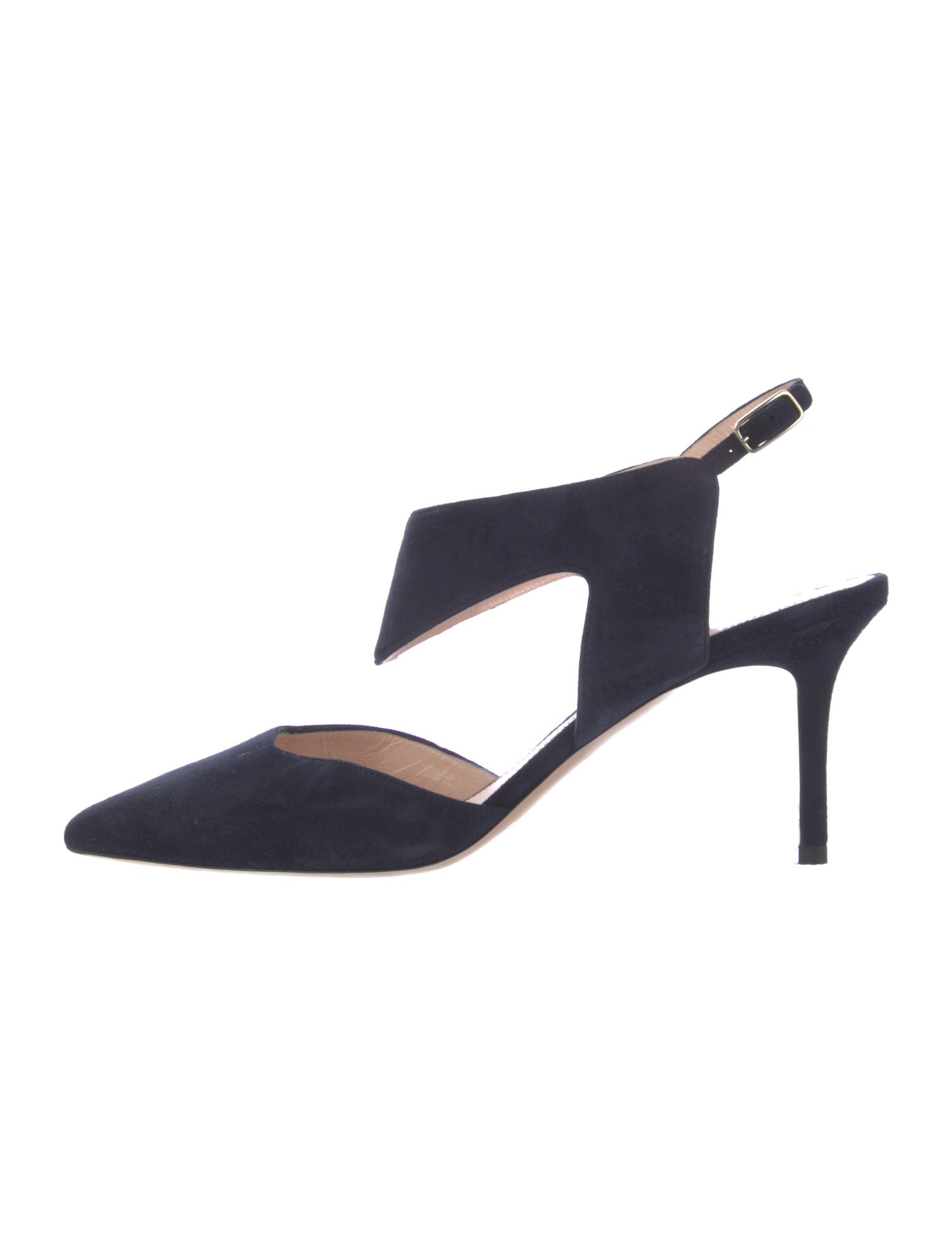 Nicholas Kirkwood Suede Slingback Pumps