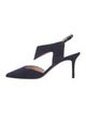 Nicholas Kirkwood Suede Slingback Pumps