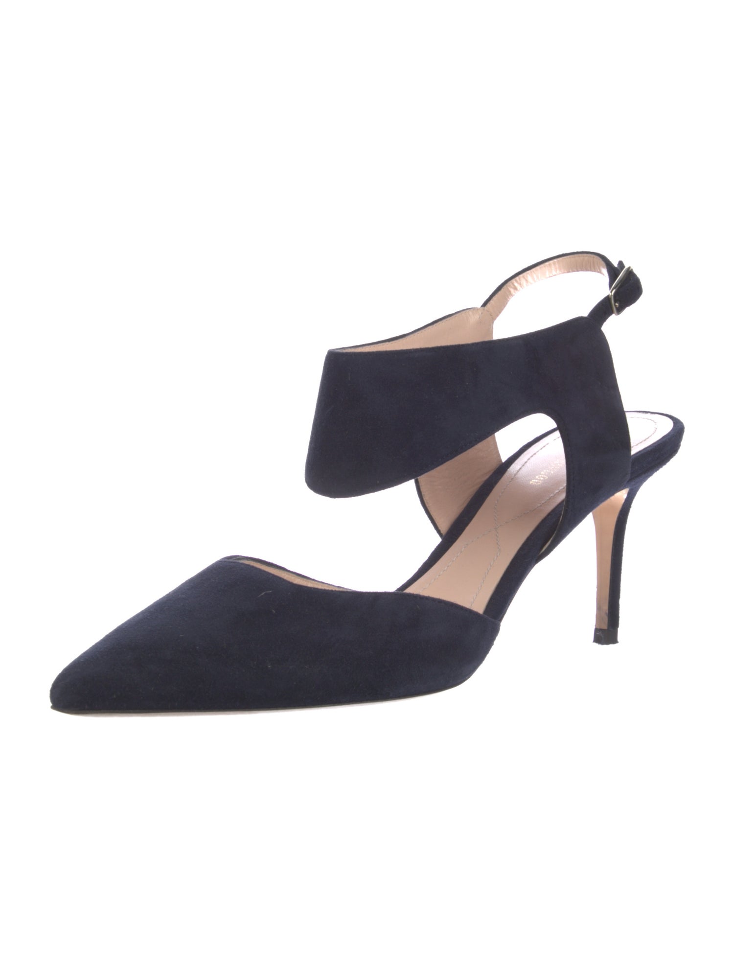 Nicholas Kirkwood Suede Slingback Pumps