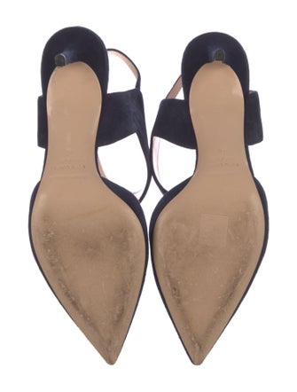 Nicholas Kirkwood Suede Slingback Pumps