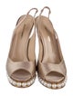 Nicholas Kirkwood Satin Slingback Pumps