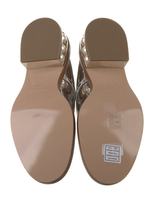 Nicholas Kirkwood Faux Pearl Accents Patent Leather Oxfords