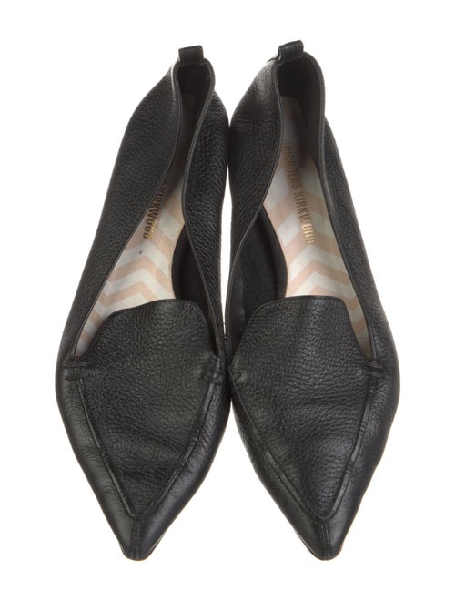 Nicholas Kirkwood Leather Flats