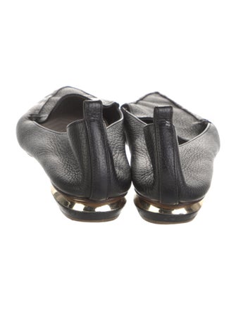 Nicholas Kirkwood Leather Flats
