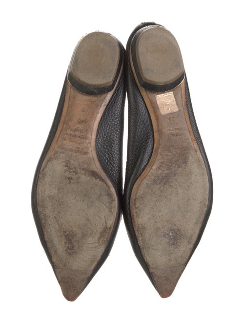 Nicholas Kirkwood Leather Flats