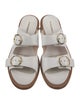Nicholas Kirkwood Faux Pearl Accents Leather Slides