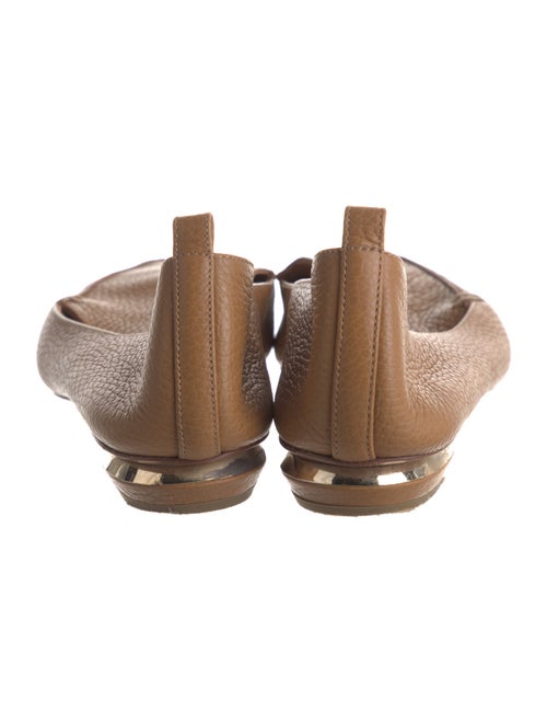 Nicholas Kirkwood Leather Flats