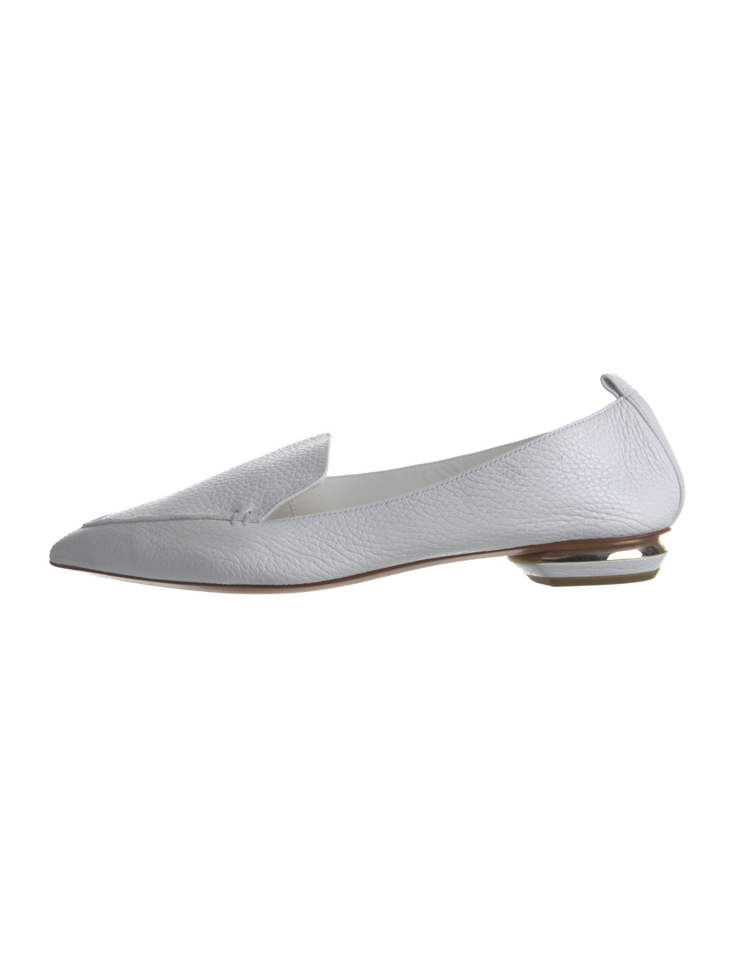 Nicholas Kirkwood Leather Flats