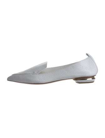 Nicholas Kirkwood Leather Flats