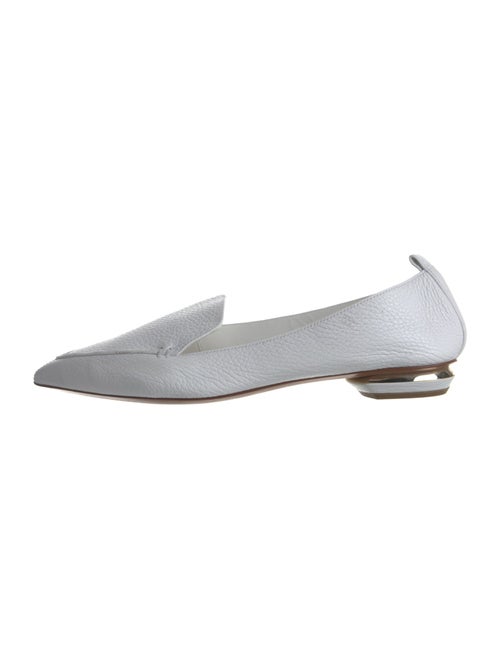 Nicholas Kirkwood Leather Flats