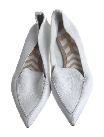Nicholas Kirkwood Leather Flats
