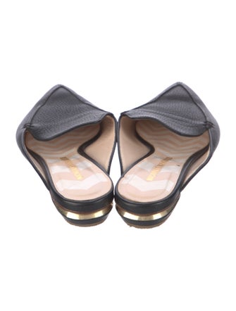 Nicholas Kirkwood Leather Mules