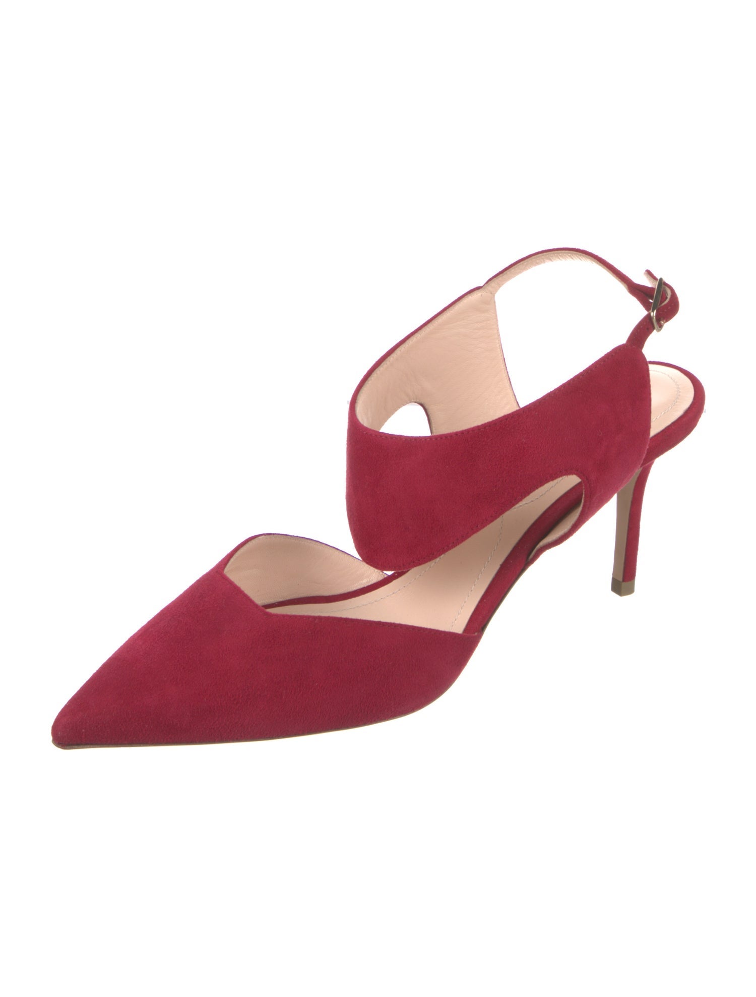 Nicholas Kirkwood Suede Slingback Pumps