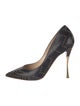 Nicholas Kirkwood Leather Studded Accents Pumps