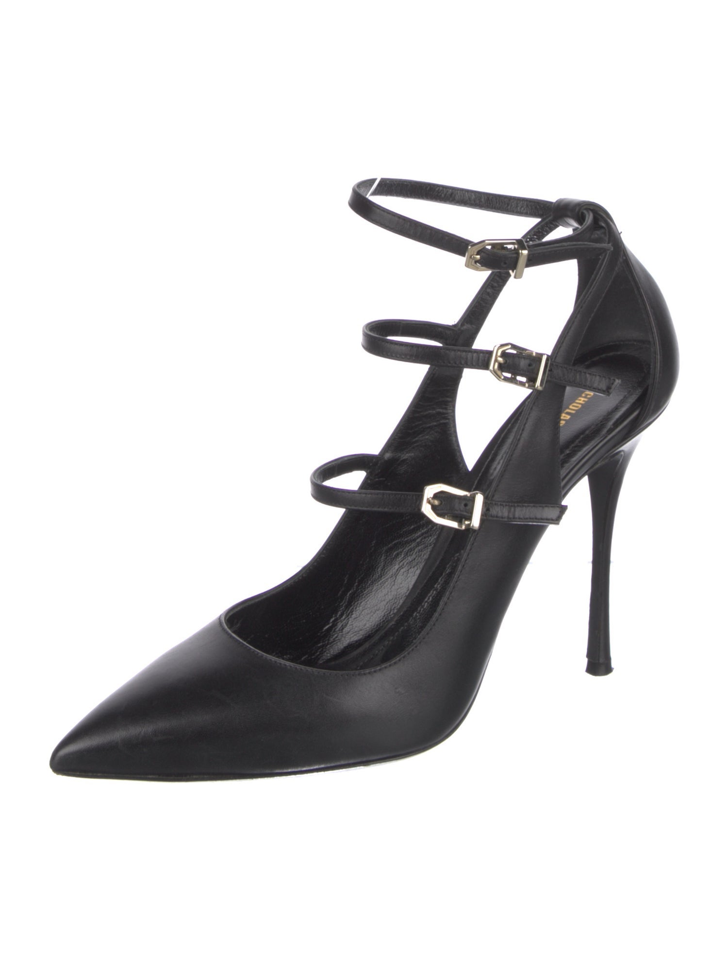 Nicholas Kirkwood Leather Pumps