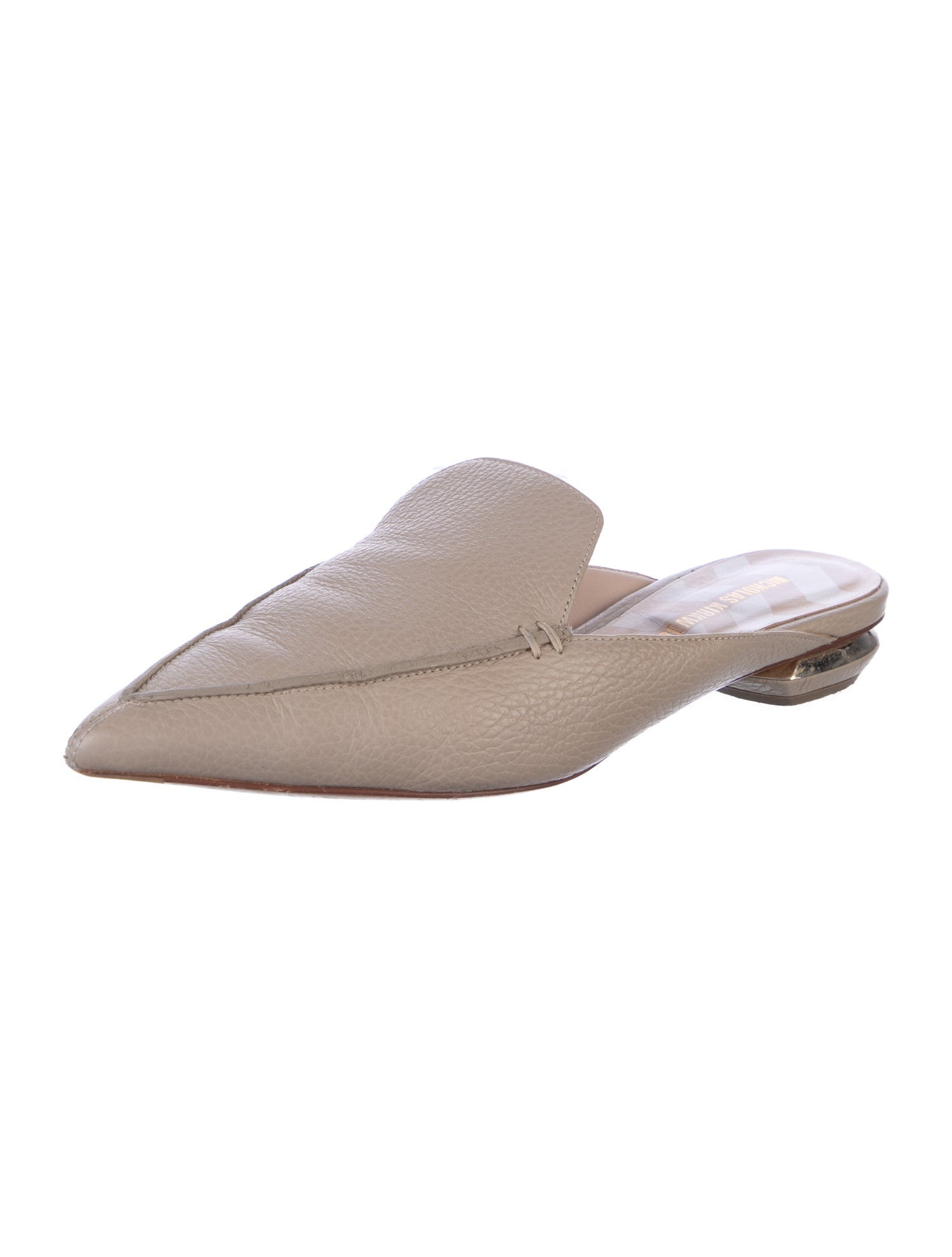 Nicholas Kirkwood Leather Mules