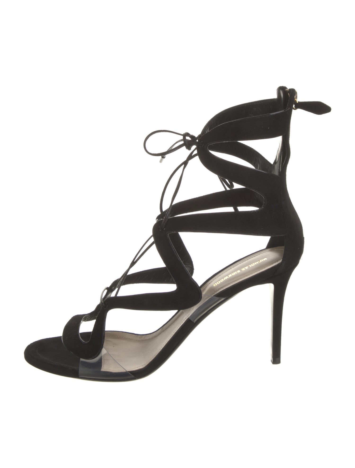 Nicholas Kirkwood Suede T-Strap Pumps