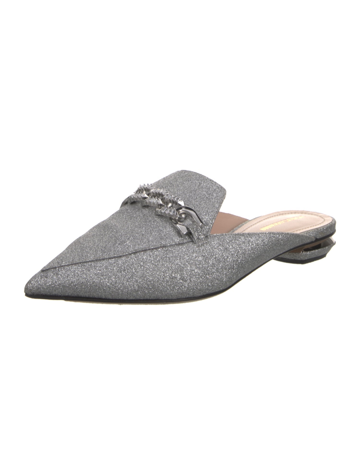 Nicholas Kirkwood Glitter Mules