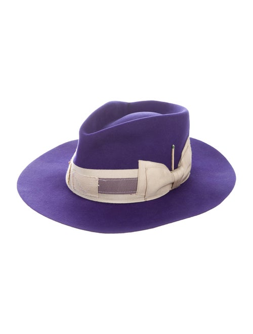 Nick Fouquet Felt Fedora Hat w/ Tags purple