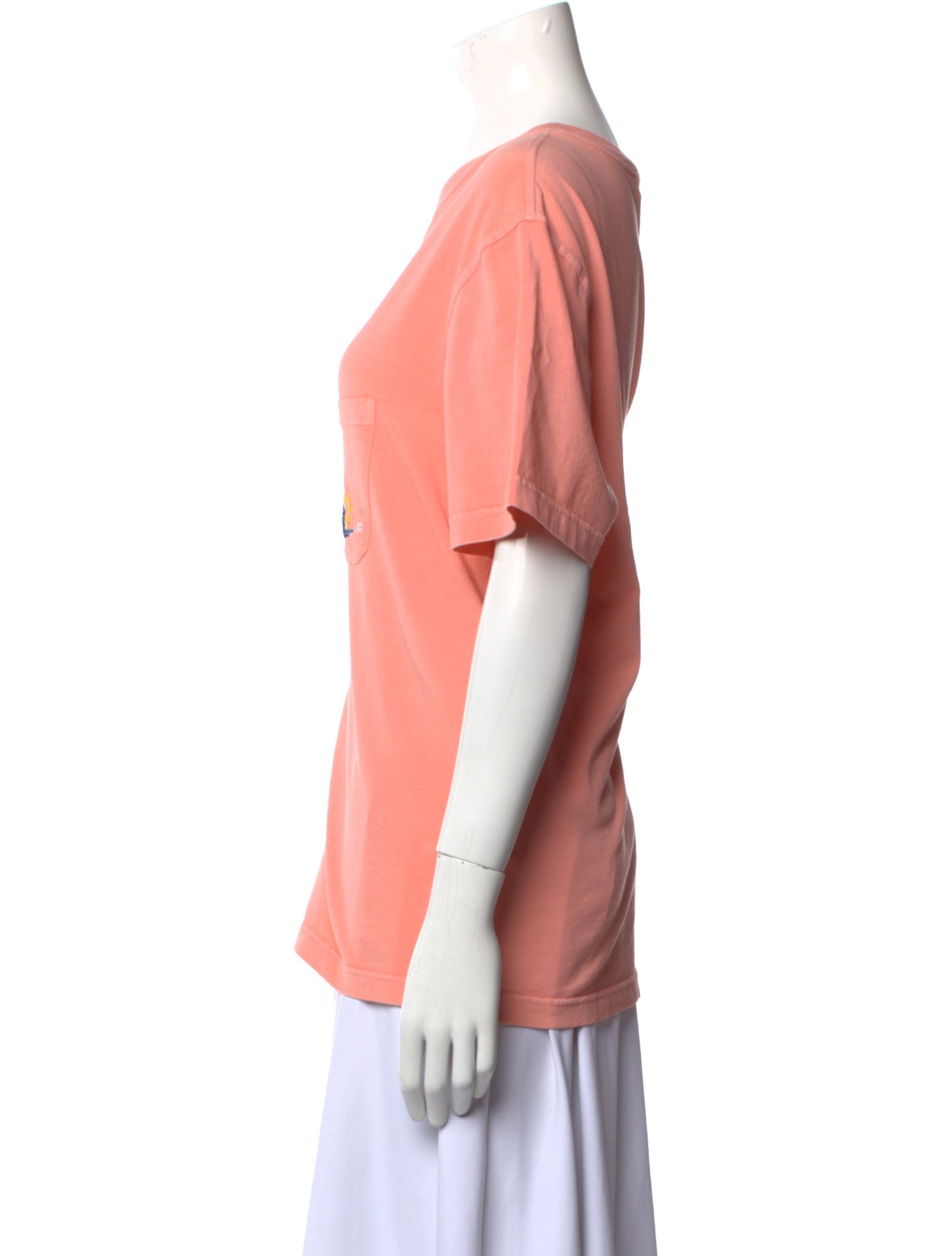 Nick Fouquet Bateau Neckline Short Sleeve T-Shirt