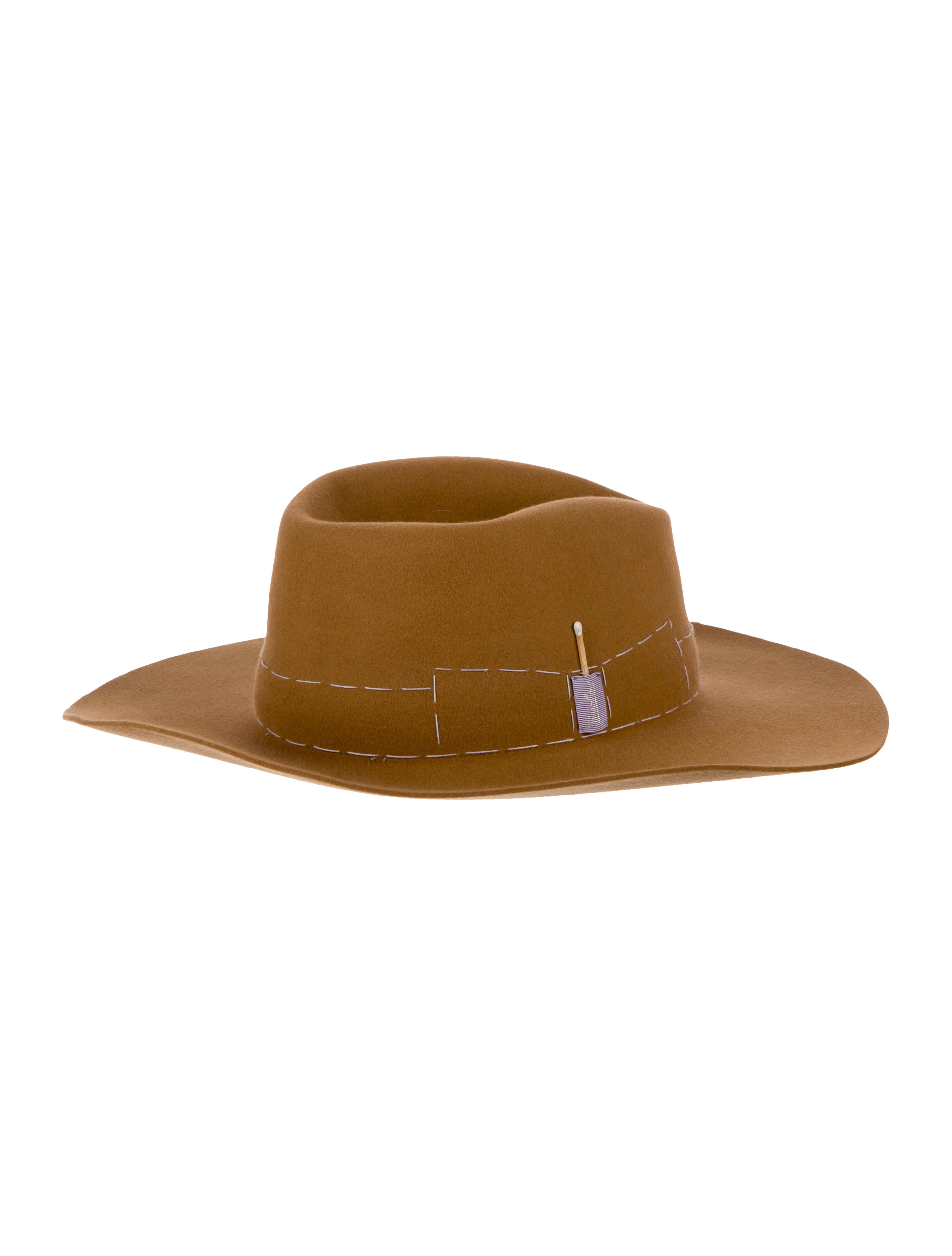 Nick Fouquet Felt Fur Fedora Hat