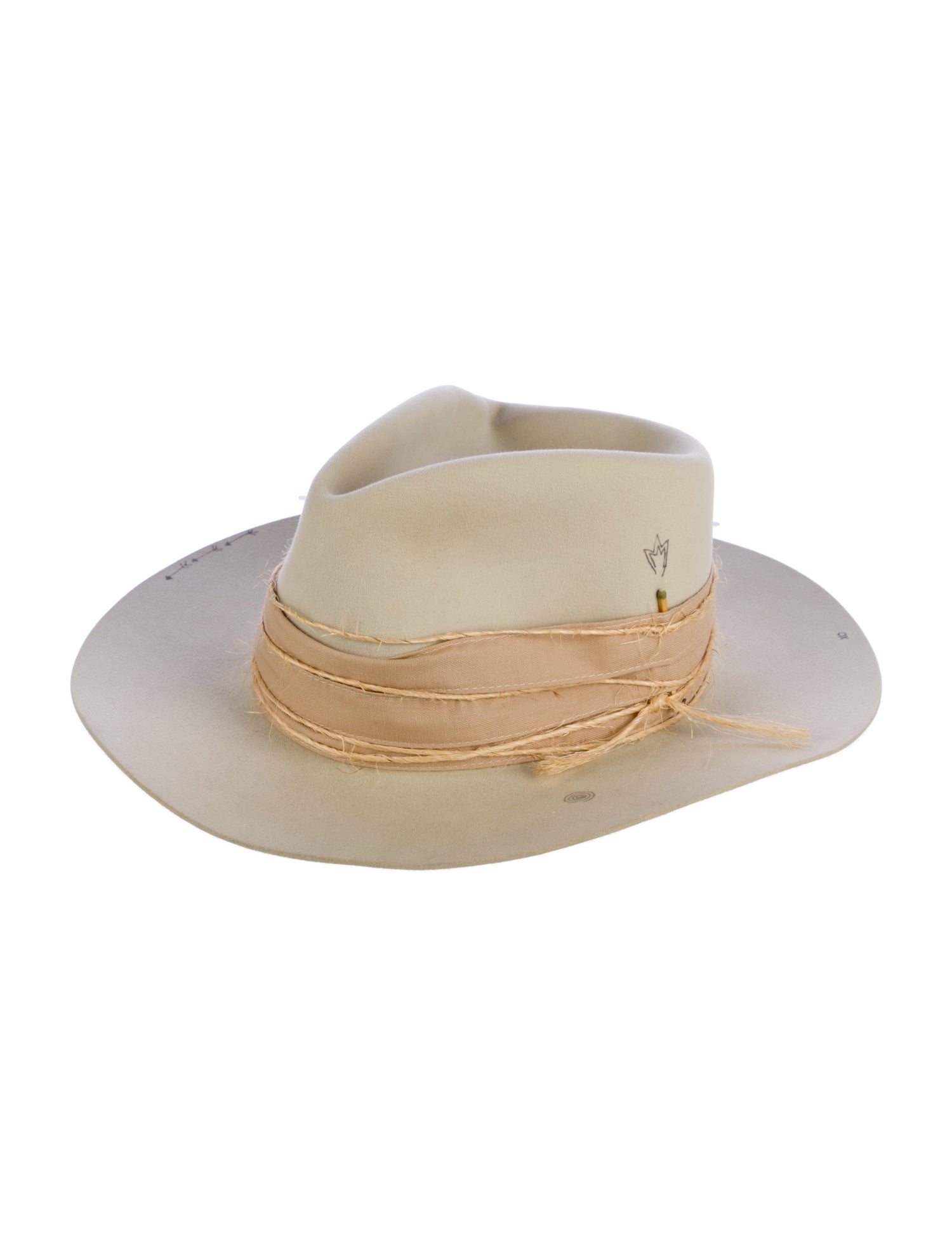 Nick Fouquet Felt Wide Brim Hat