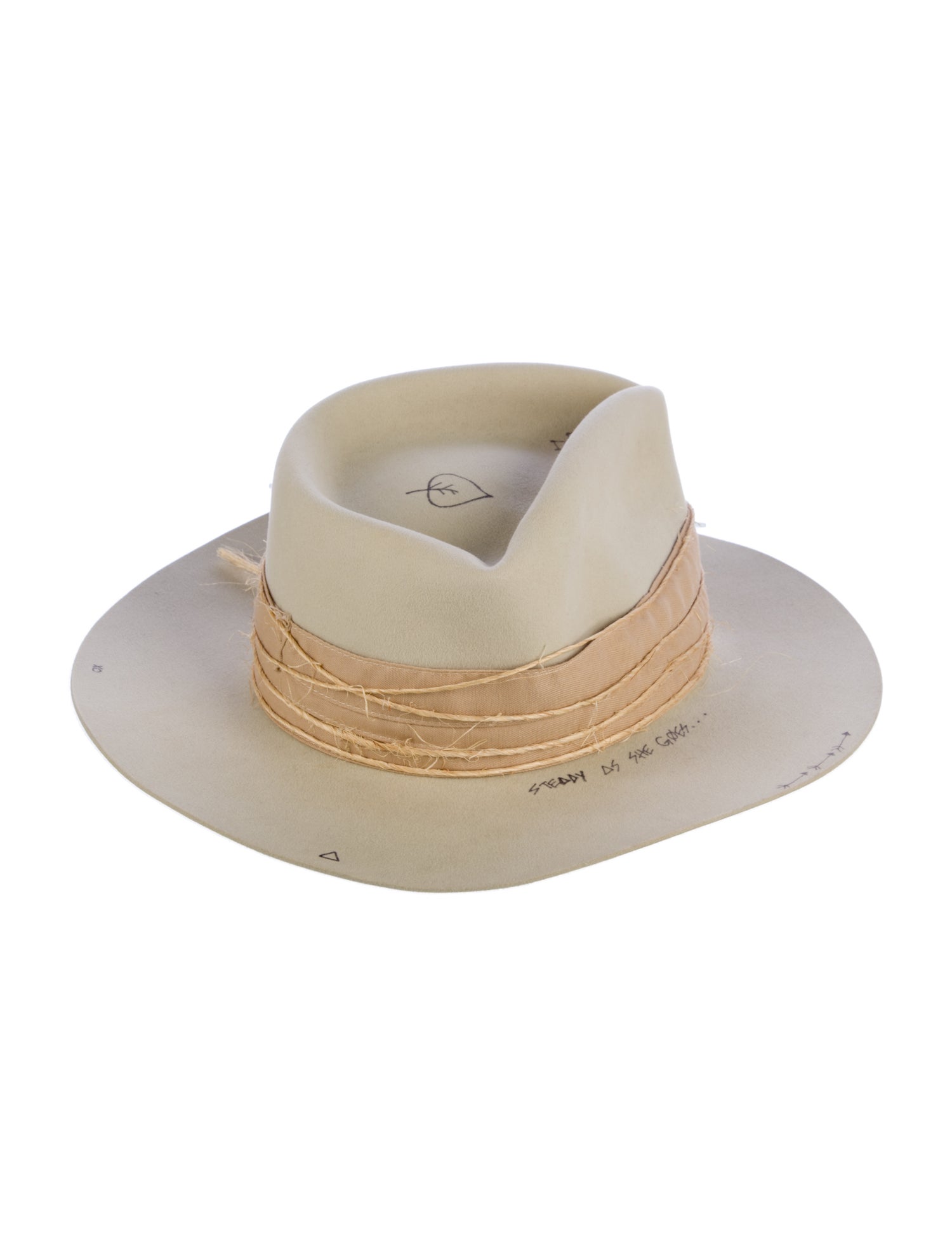 Nick Fouquet Felt Wide Brim Hat