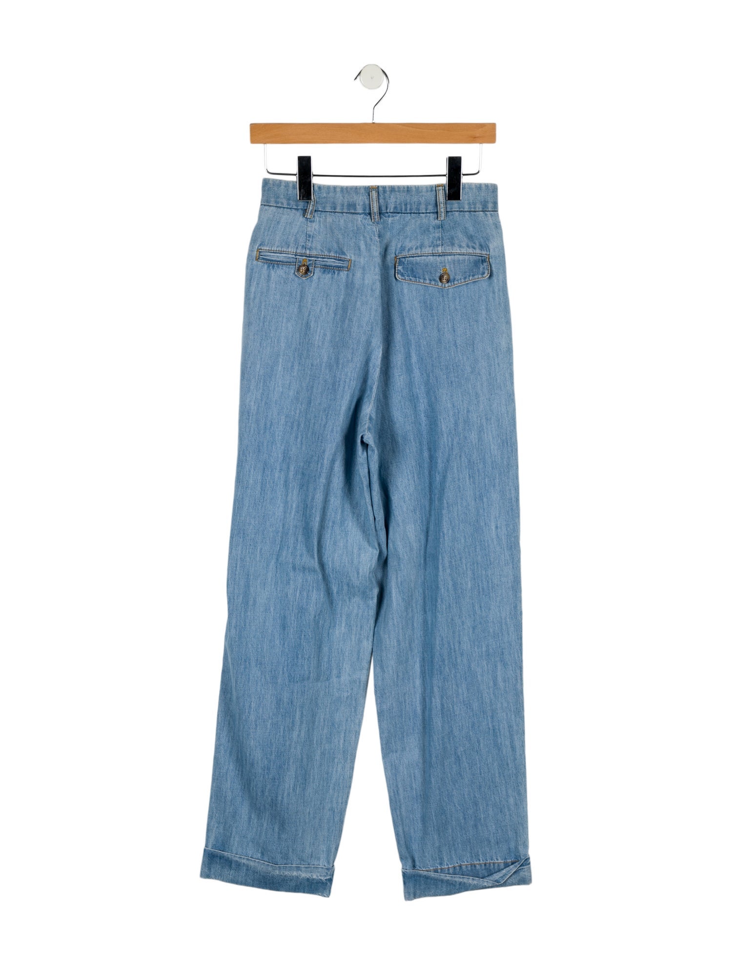 Nick Fouquet High-Rise Wide Leg Jeans