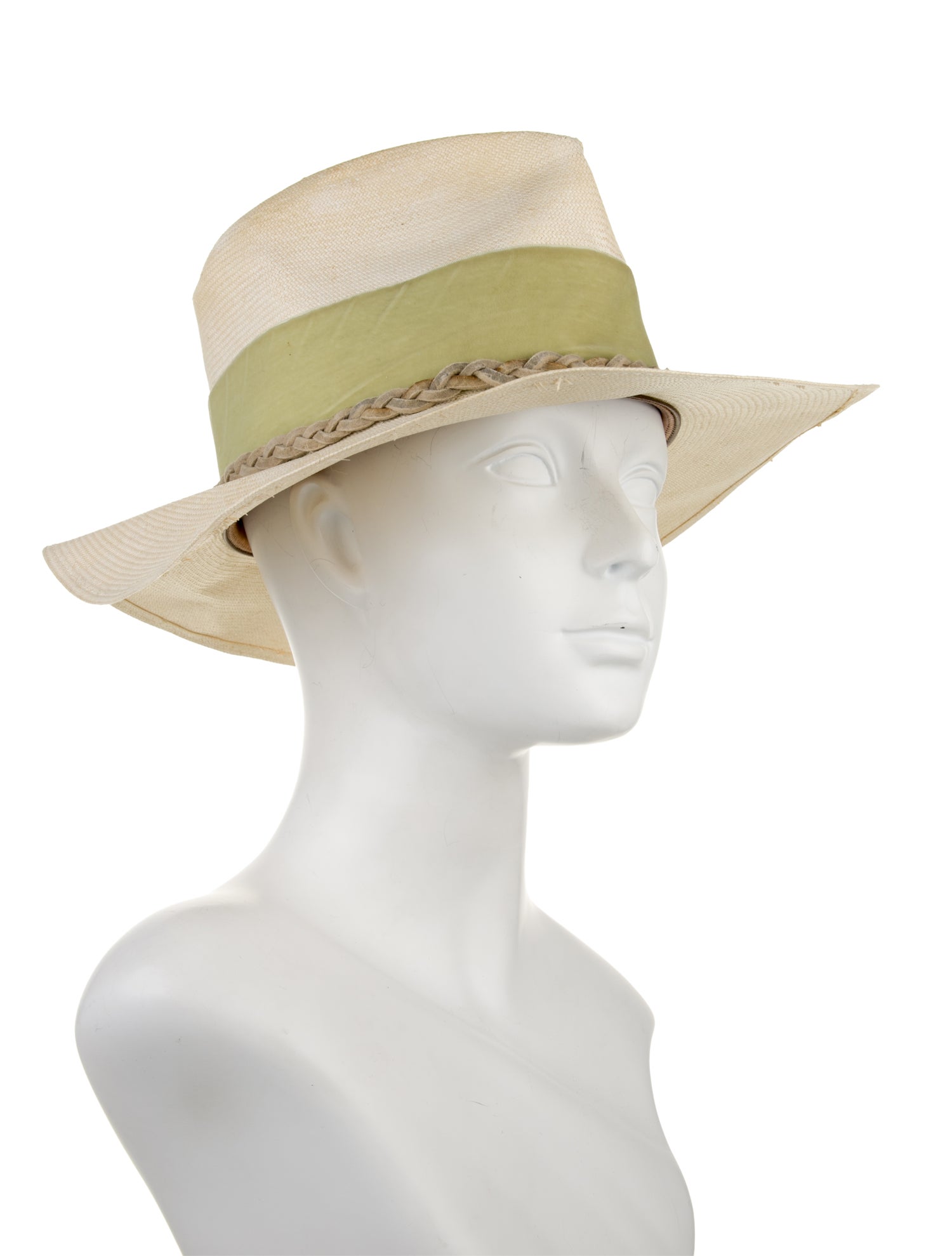Nick Fouquet Neutral straw sun hat
