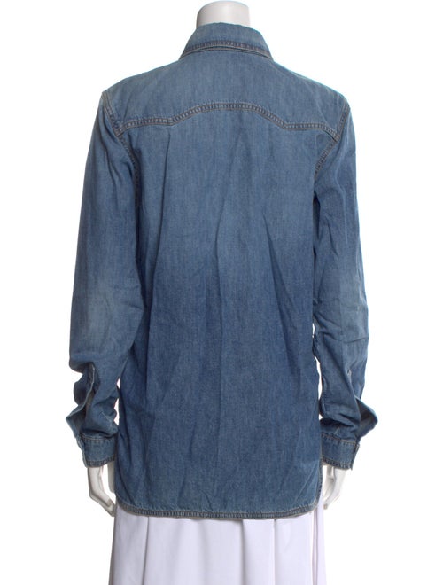 Nick Fouquet Long Sleeve Button-Up Top