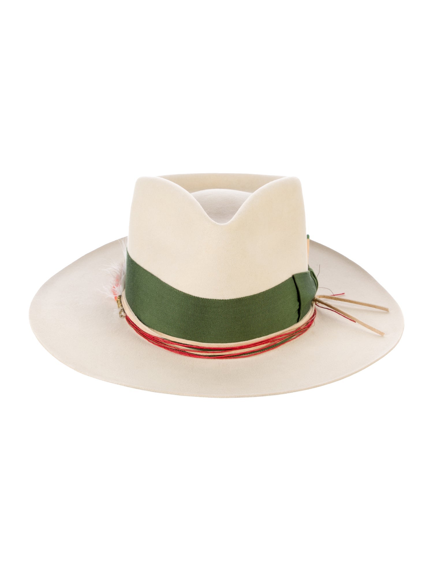 Nick Fouquet feather Accent Cowboy Hat