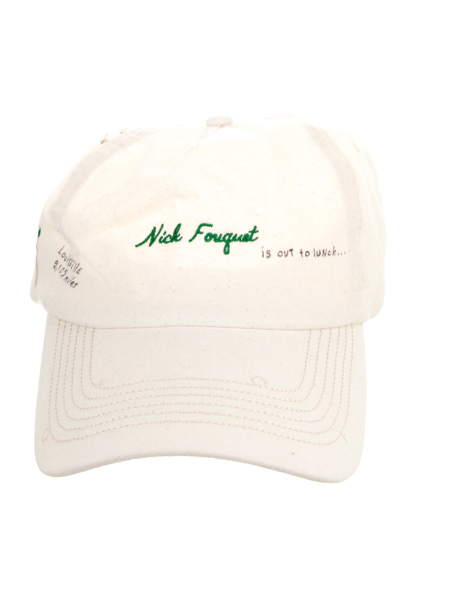 Nick Fouquet Embroidered Baseball Cap