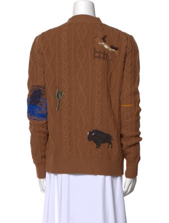 Nick Fouquet Virgin Wool V-Neck Sweater