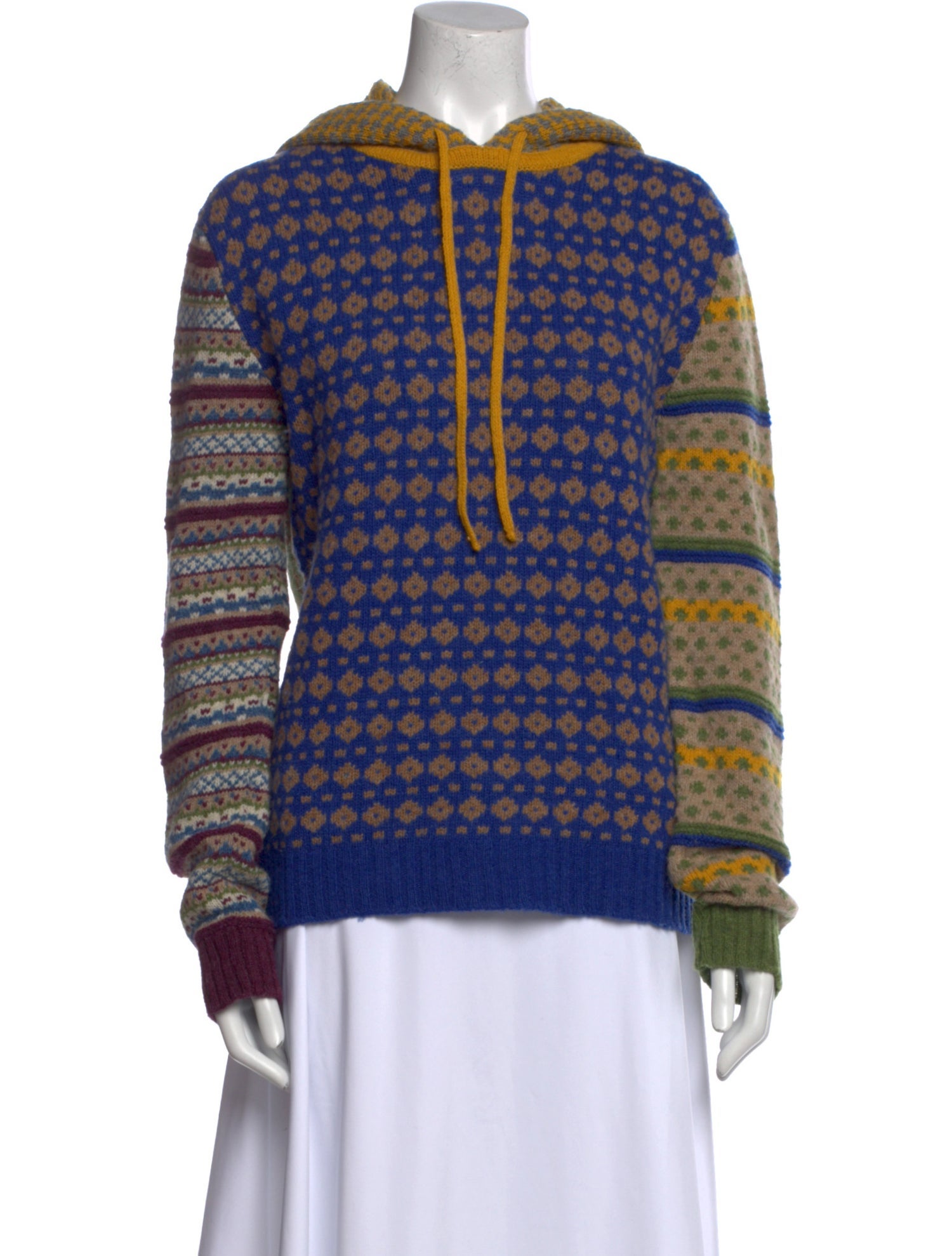 Nick Fouquet Wool Printed Sweater