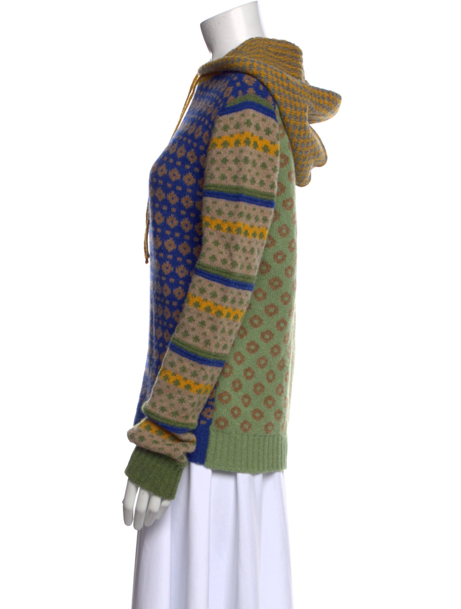 Nick Fouquet Wool Printed Sweater