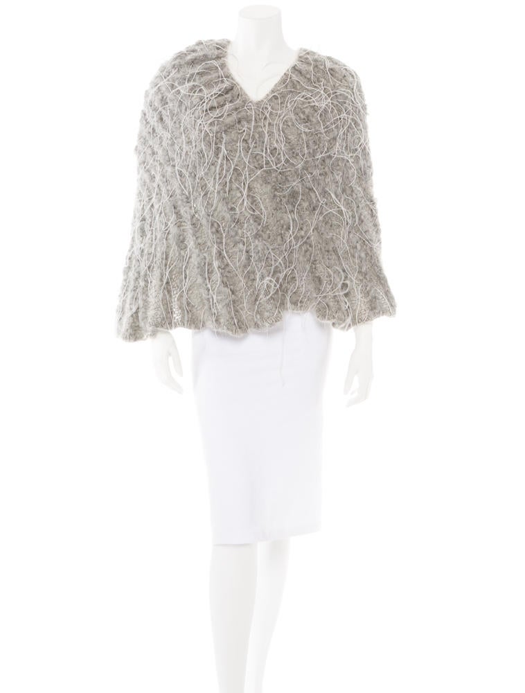 Nina Ricci Knit Poncho