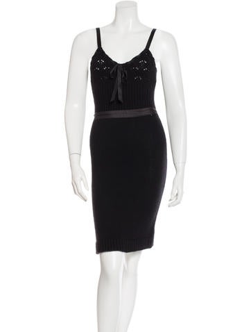 Nina Ricci Wool & Cashmere-Blend Knit Dress