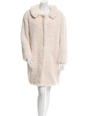 Nina Ricci Faux Fur Coat w/ Tags