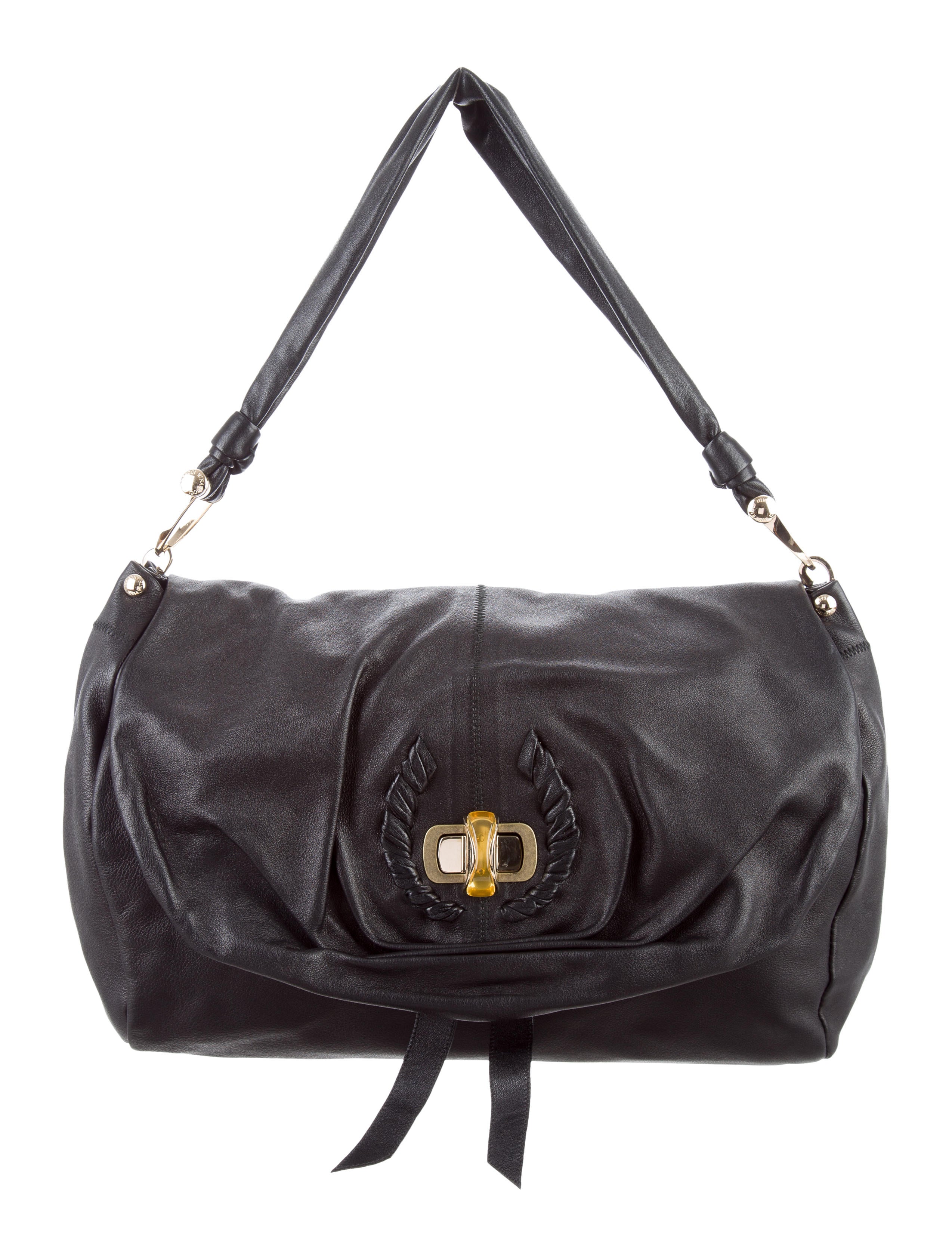 Nina Ricci Leather Shoulder Bag Handbags NIN26248 The RealReal