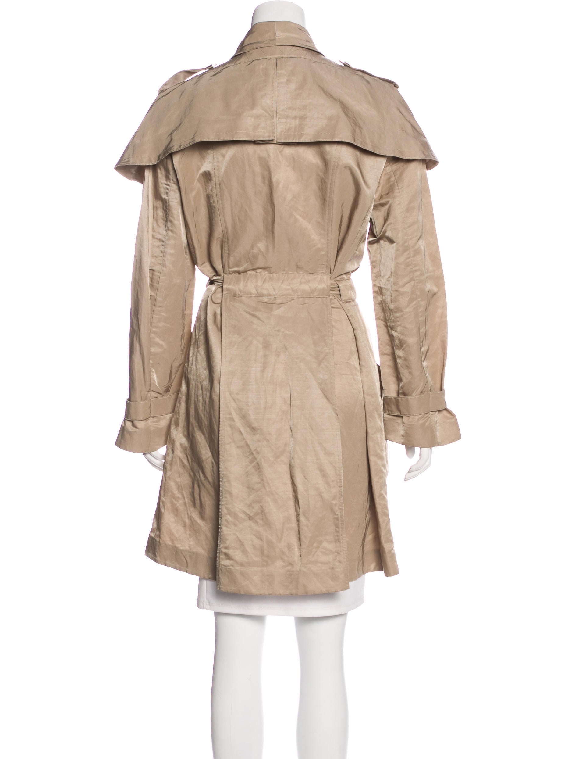 Nina Ricci KneeLength Rain Coat Clothing NIN26983 The RealReal