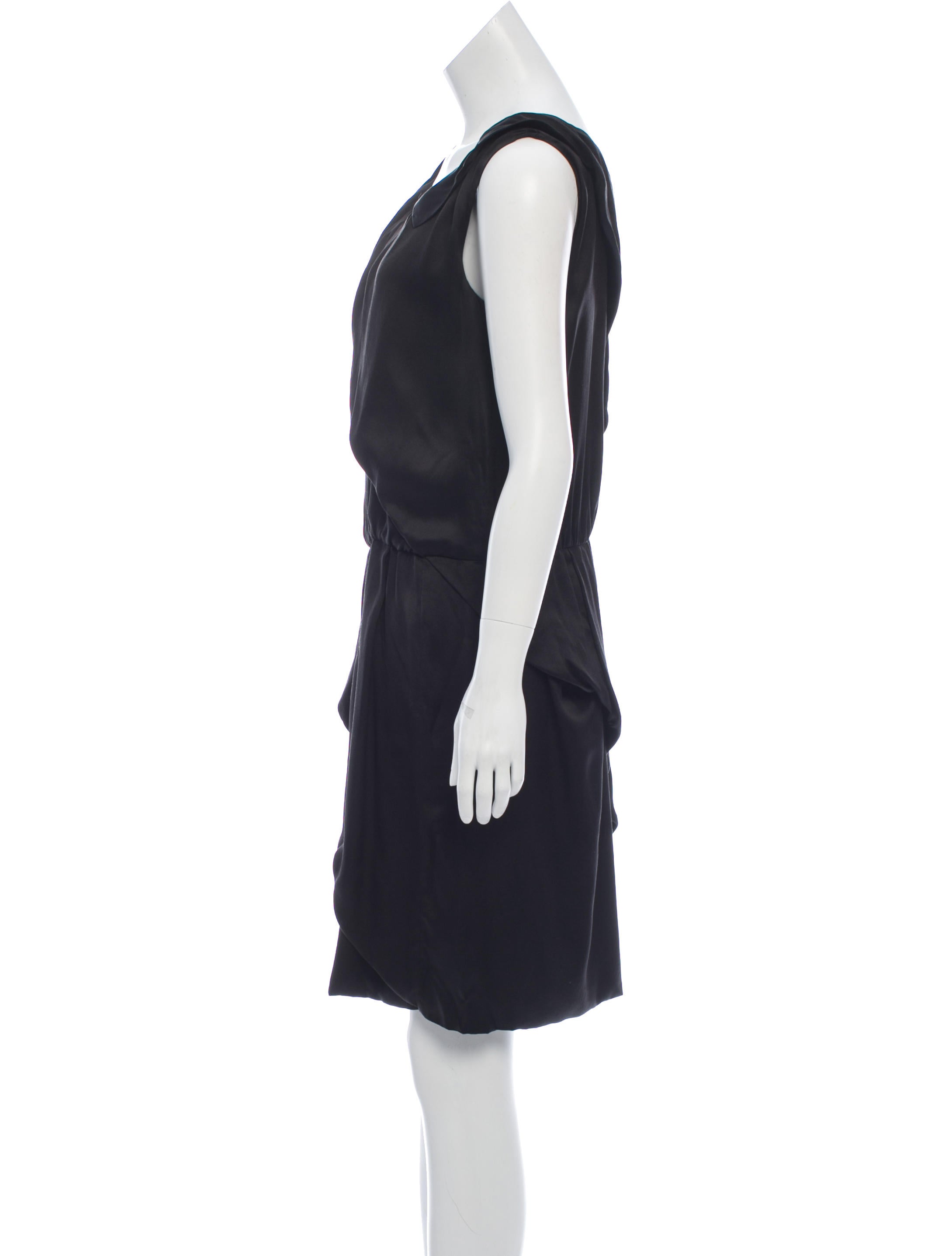 Nina Ricci Silk Knee-Length Dress