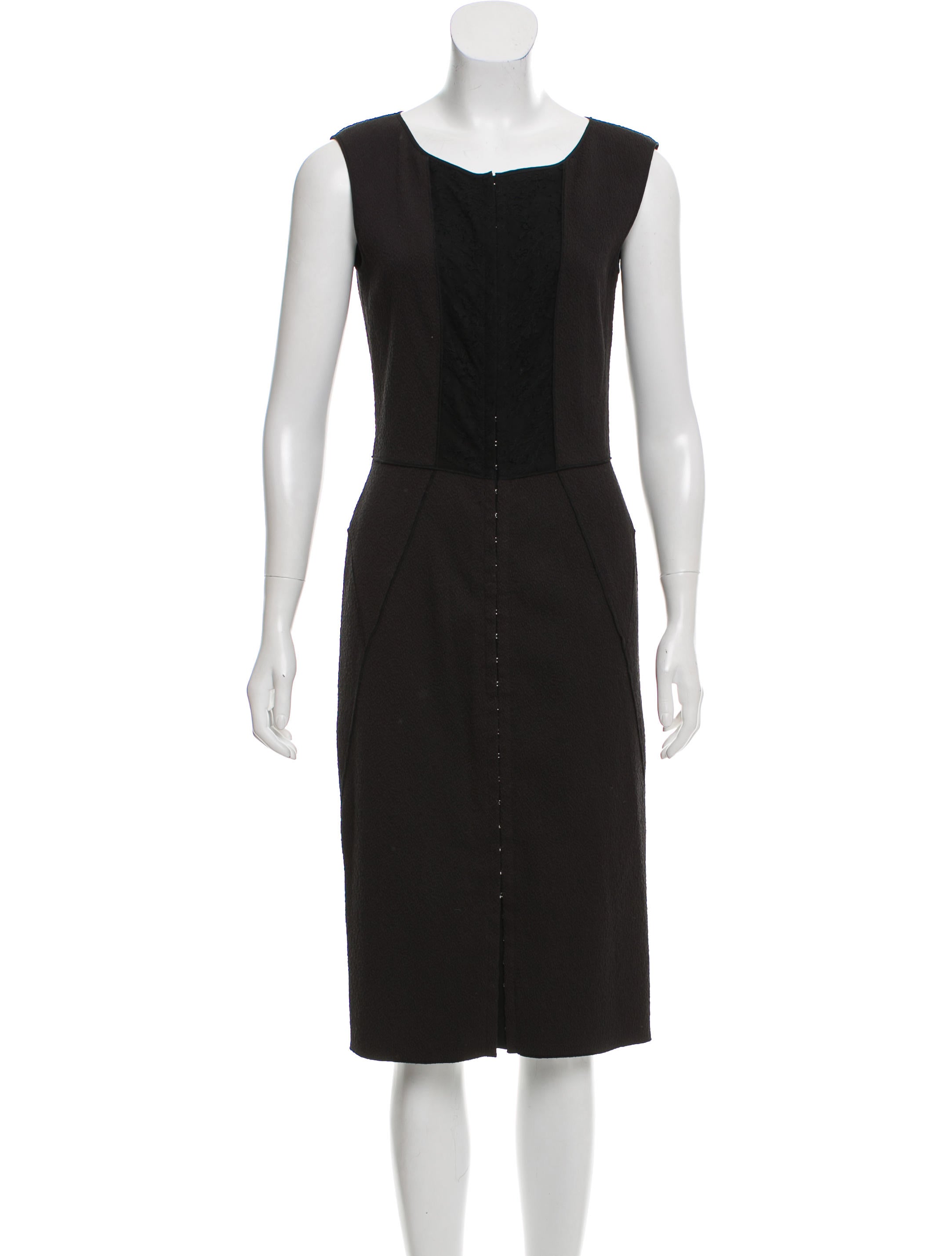 Nina Ricci Sleeveless Midi Dress