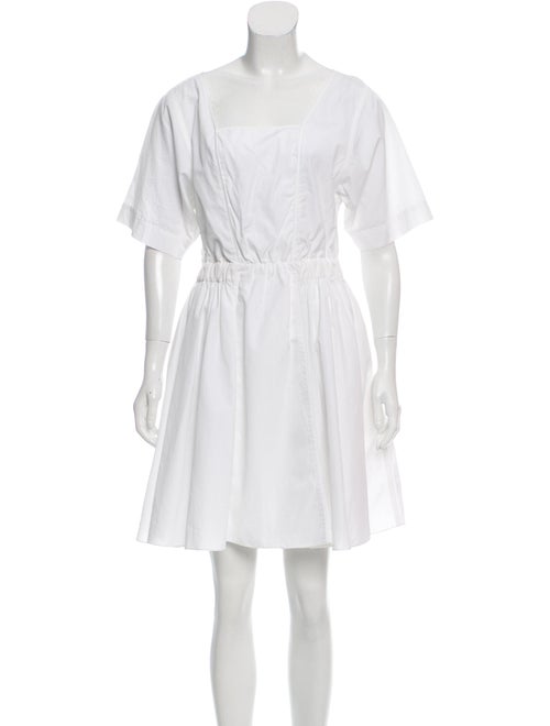 Nina Ricci Poplin Mini Dress w/ Tags White