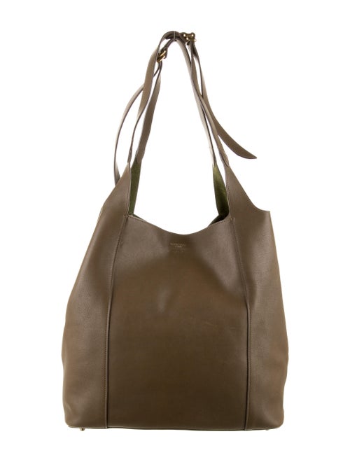 Nina Ricci Leather Tote Bag Brown