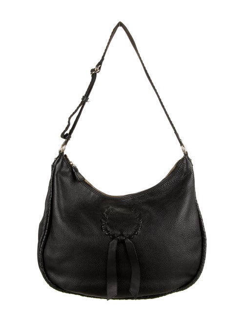 Nina Ricci Leather Shoulder Bag Black